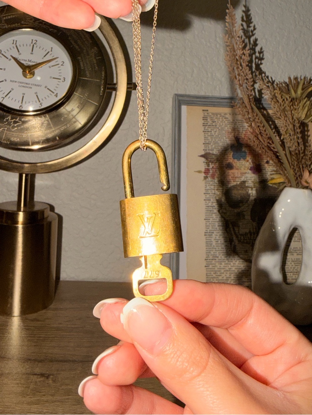 Louis Vuitton Gold Padlock